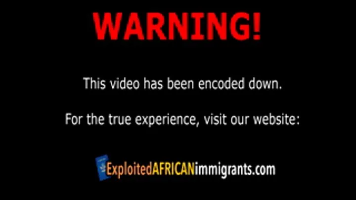 African sluts share white cock and get cumshot