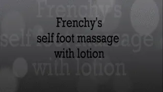 Frenchy's self foot massage with lotionHD.