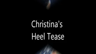 Christina's heel tease