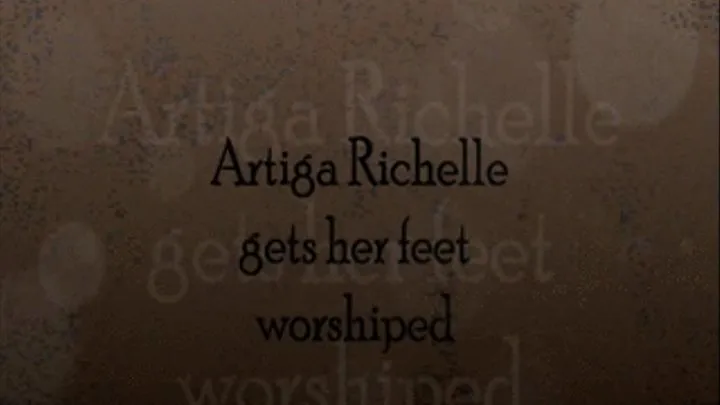 Artiga Richelle's first footworship