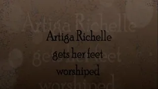 Artiga Richelle's first footworship