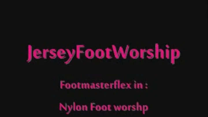 Nylons n heel foot worship