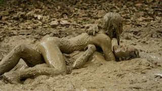 Sisters (in law) Mud Wrestling