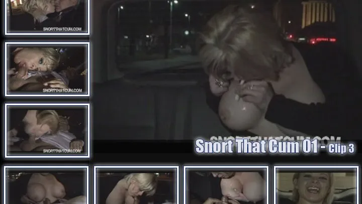 Snort That Cum 01 - clip 3