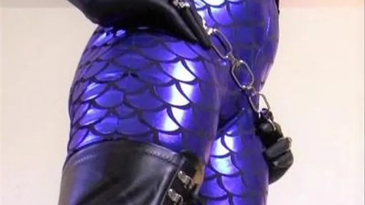 Blue Catesuit JOI - Part 2