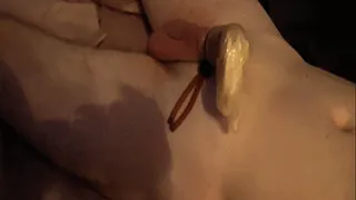 Confined in 4 Condoms and Foot Teased - Part 1