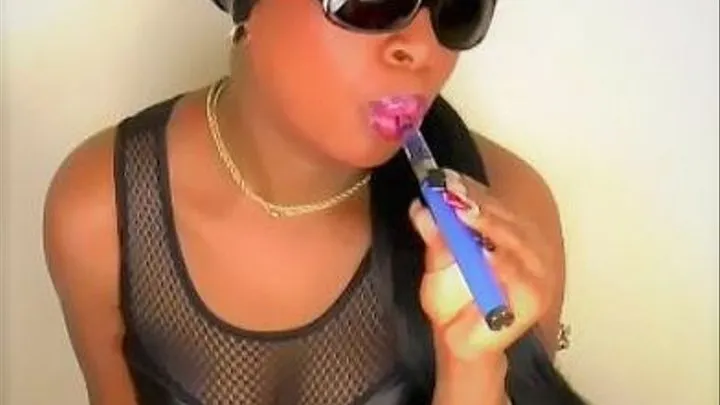 Vaping and Wet Lipgloss