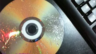 Sneezing on a CD