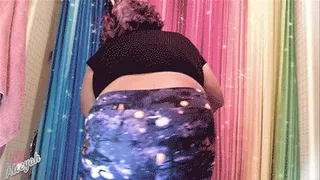 Jiggly Belly & Wobbly BBW Body in Tight Spooky Pants!