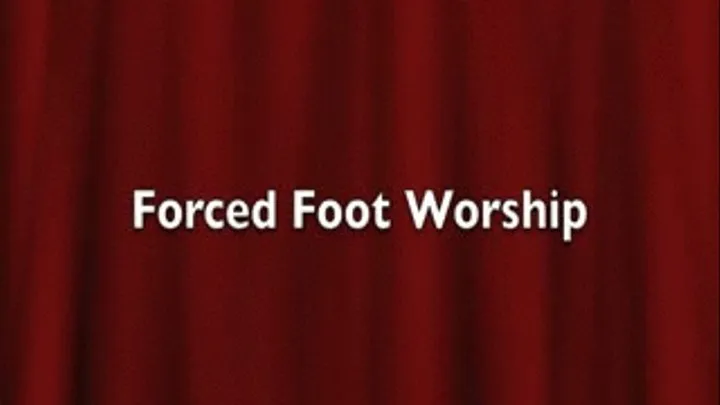 Foot Worship