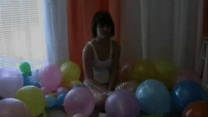 20 Year Old Angie Balloon Fetish