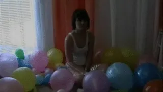 20 Year Old Angie Balloon Fetish