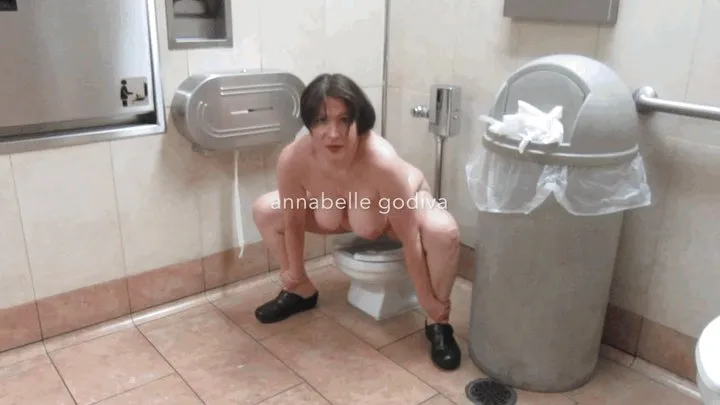 CUSTOM - BIG AND LITTLE PUBLIC TOILETS BY BIG FAT NAKED PRINCESS plus floor PEE