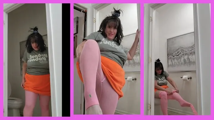 BUBBLE GUM PINK LEGGINGS