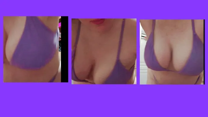 LET THE SUN SHINE ON THESE HUGE BOUNCING TITS