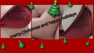 XMAS Red Velvet Toilet Pee w Giantess moments for the ant to experience