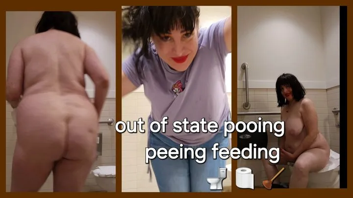 Out Of State POOING PEEING FEEDING and the tits you so love