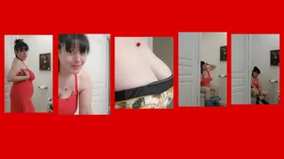 PRETTY IN RED TOILET COMPILATION LIPSTICK LOOGIES