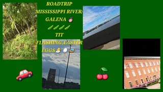 ASMR ROADTRIPPING GALENA MISSISSIPPI RIVER