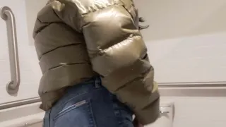 BIG TITS FUN N GAMES WHILE OUT PEEING AT A STORE