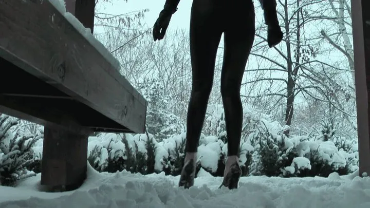 FETISH STILETTO IN SNOW