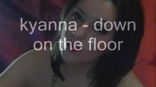 Kyanna-down on the floor