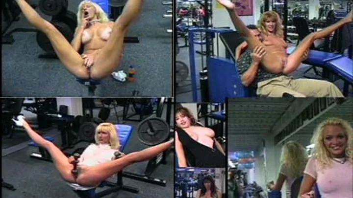 Porn stars exercise naked in a Tampa gym