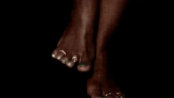 Ebony | Foot | Fetish | Signiture beauty mark on soles & toes fetish