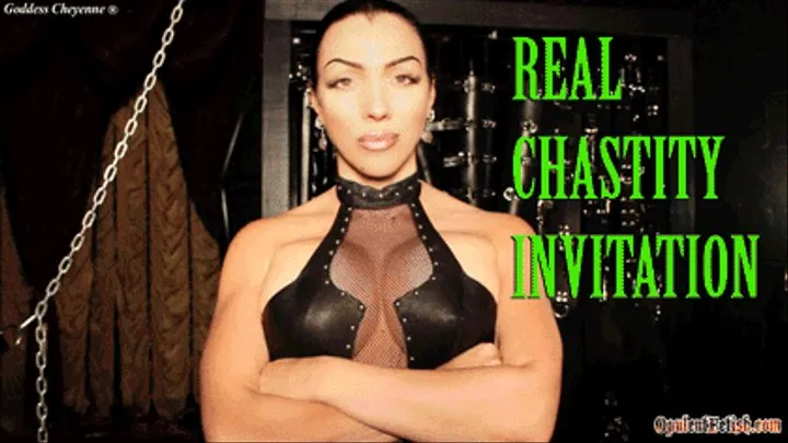 Real Chastity Invitation