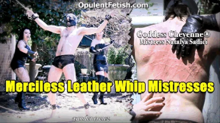 Merciless Leather Whip Mistresses