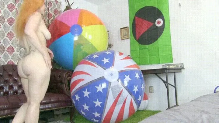 Deflating My Big 50 inch Beach Balls