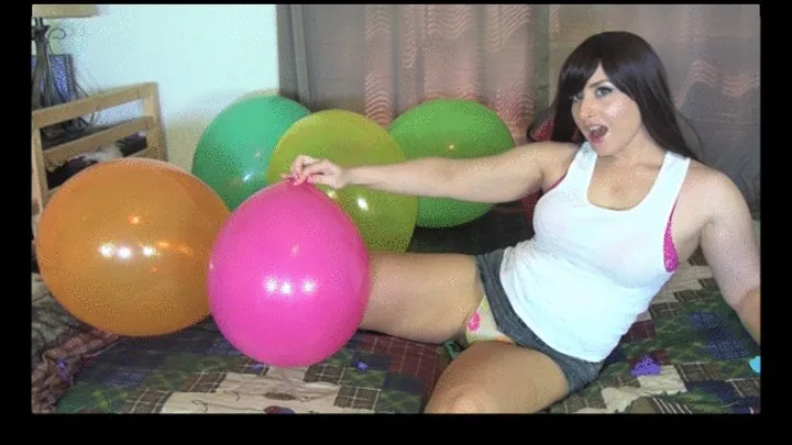 Mean Step-Mommy Galas Balloon Popping