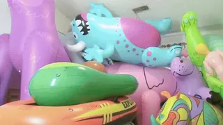 Custom Clip: Wonder Woman Massive Inflatables Destroy!