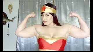 Wonder Galas Big Tits & Biceps Tease