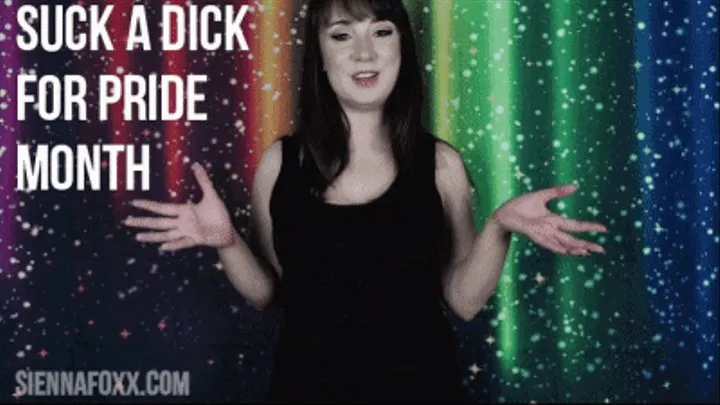 Suck a dick for Pride month