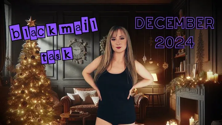 Blackmail task December 24