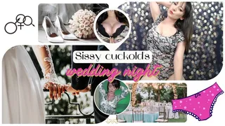 Sissy cuckold's wedding night MP3