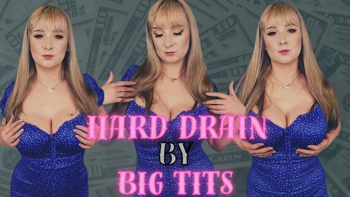 Hard drain by big tits