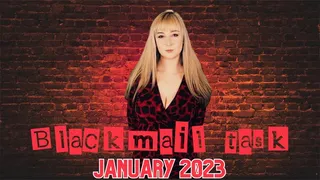 Blackmail task January 24