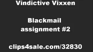 blackmail assignment 2