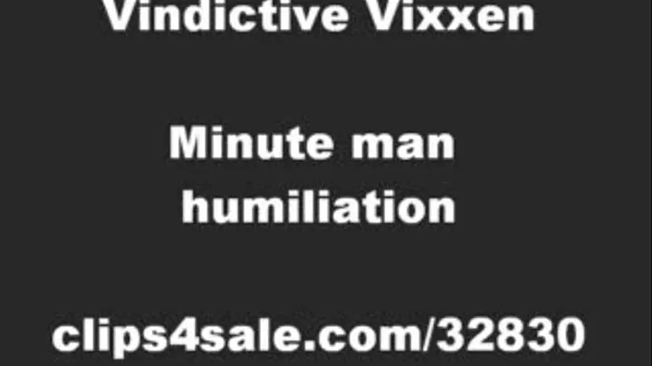 Minute man humiliation