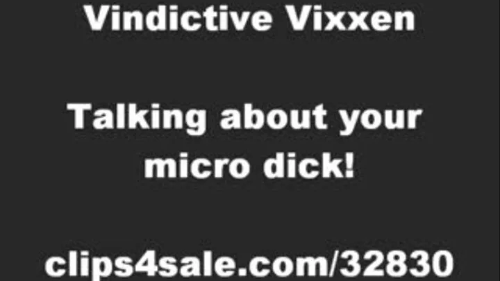 YOUR MICRO DICK