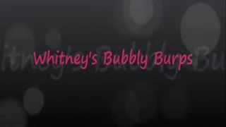 Whitney's Bubbly Burps