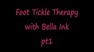 Foot Tickle Therapy with Bella Ink: pt1