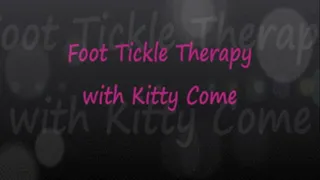 Foot Tickle Therapy with Kitty Come pt1