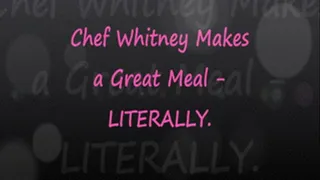 Sydney Makes a Meal Out of Chef Whitney
