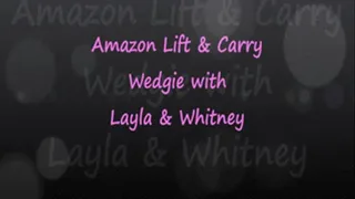 Amazon BBW Lift & Carry Wedgie on Whitney Morgan