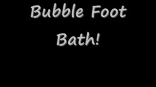 Bubble Foot Bath