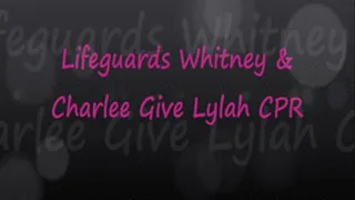 Lifeguards Whitney & Charlee Give Lylah CPR