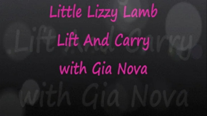 Lizzy Lamb Lift And Carry by Gia Love